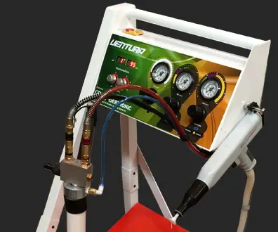 equipos para pintura electrostática