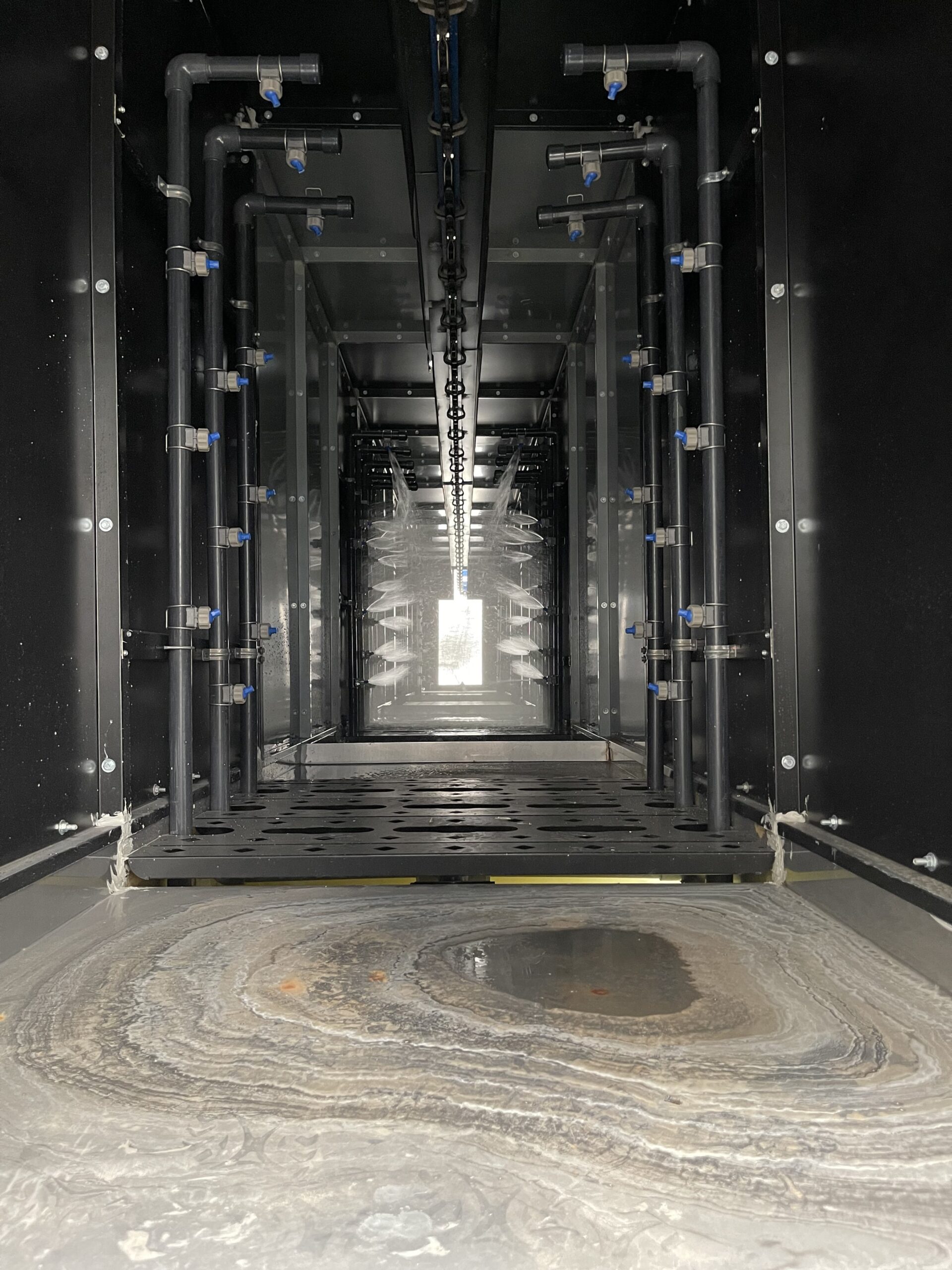 panorámica de horno de convección