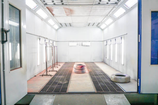 cabina de pintura automotriz