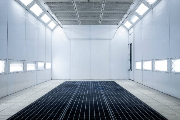 cabina de pintura automotriz